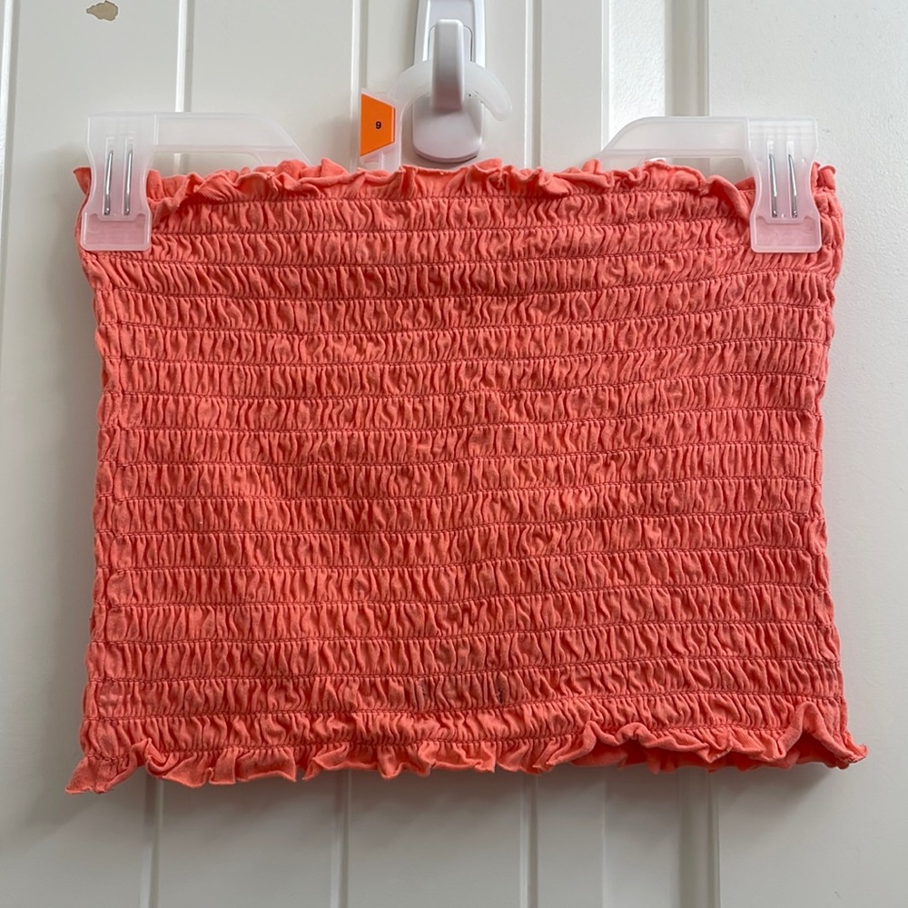 Orange Tube Top